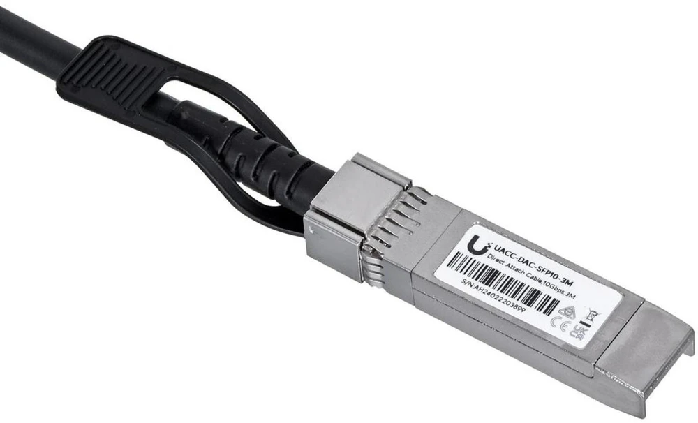 Tinklo Kabelis - Ubiquiti Uacc-dac-sfp10-3m Infiniband Pluoštinė Optika Sfp+ Bl