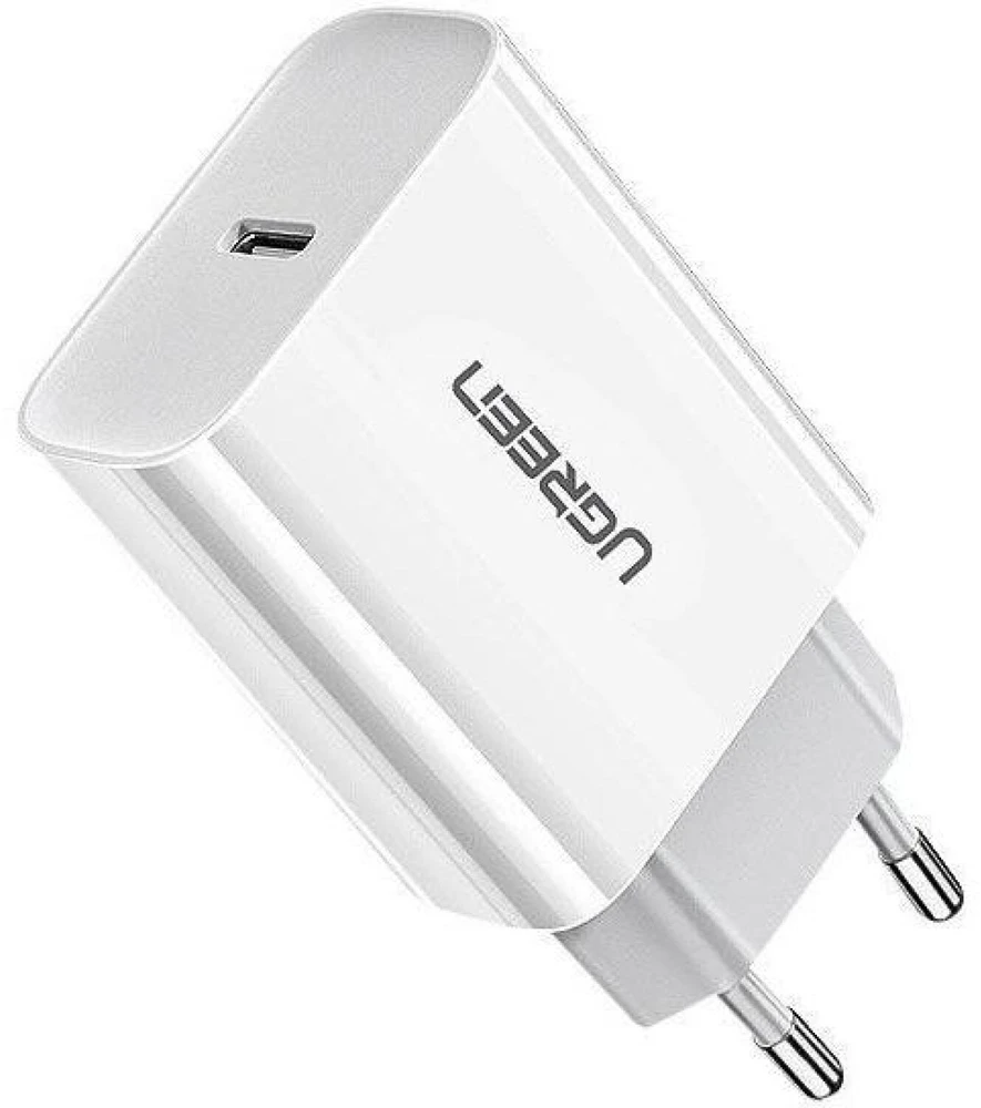 Ugreen USB Power Delivery 3.0 Quick Charge 4.0+ 20 W 3 A tinklo įkroviklis (baltas)