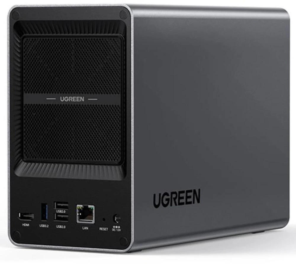 Ugreen NAS DXP2800 UGRSEA-XP1, 2x4TB, 2.5GbE, 1xHDMI, 1xRJ-45, 2xUSB 2.0, 1xUSB-A 3.2 Gen 2, 1xUSB-C 3.2 Gen 2, SD, UGOS Pro