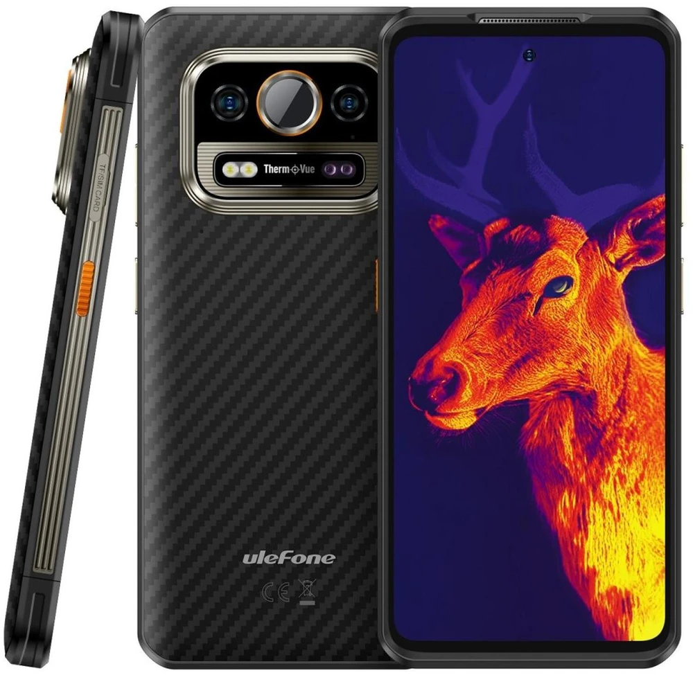 Ulefone Armor 25T 4G LTE 6/256GB Frost Juodas