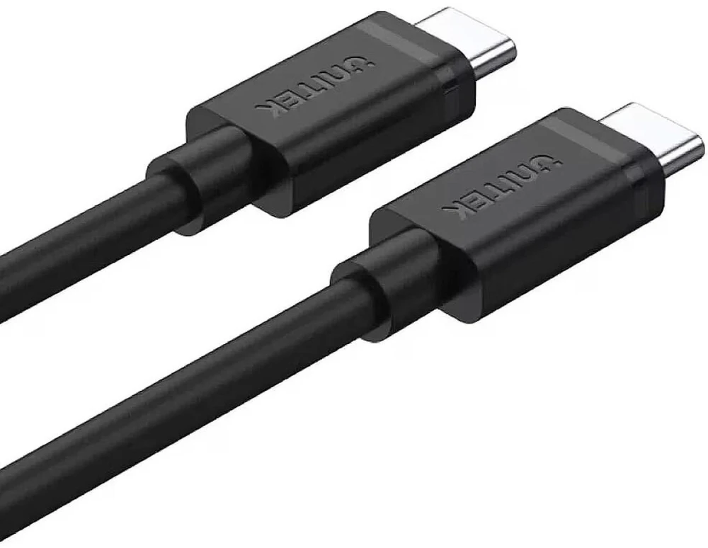 UNITEK Y-C477BK01-2M USB laidas USB 3.2 Gen 1 (3.1 Gen 1) USB C 5 Gbit/s 60 W Juodas