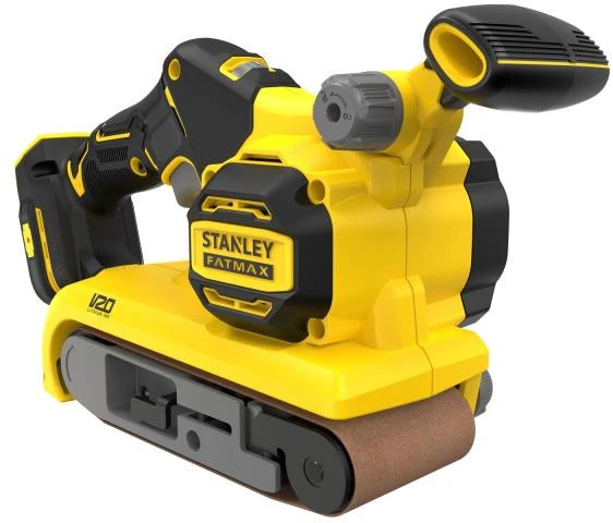 Juostinis šlifuoklis Stanley SFMCW223B-XJ; 18 V (be akumuliatoriaus ir pakrovėjo)