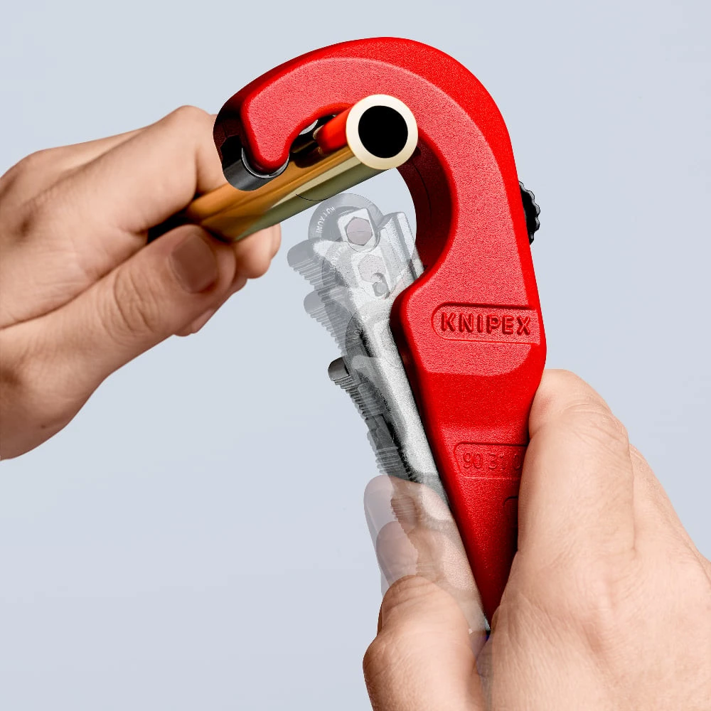 Knipex Rohrschneider TubiX (raudona, Ø 6 - 35mm)
