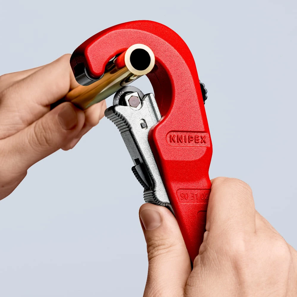 Knipex Rohrschneider TubiX (raudona, Ø 6 - 35mm)