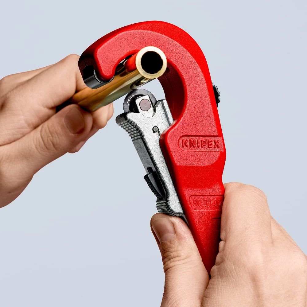 Knipex Rohrschneider TubiX (raudona, Ø 6 - 35mm)