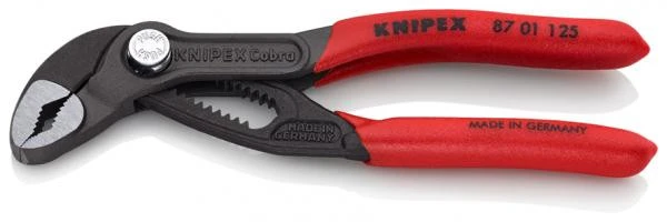 KNIPEX Cobra® vandens siurblio replės Mini, 125 mm, savitarnos ekrano pakuotėje