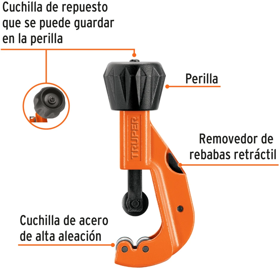 Vamzdžių pjaustyklė max.3.2-31.8mm Truper®