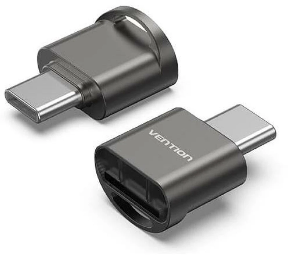 Skaitytuvas Vention CARD READER USB-C/MICROSD CLMH0 VENTION