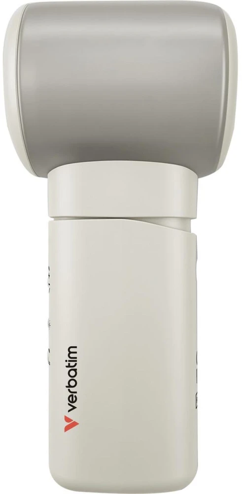 Rankinis ventiliatorius Verbatim Cool `n` Go Aqua Breeze baltos spalvos sidabro spalvos 32344