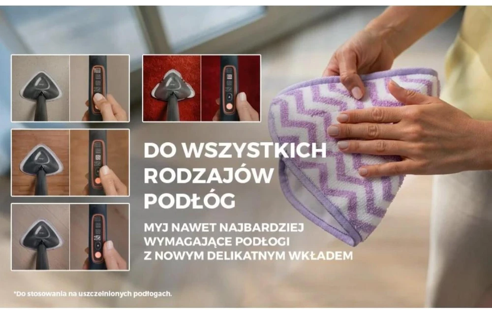 Garinė šluostė Vileda Steam Plus Pro