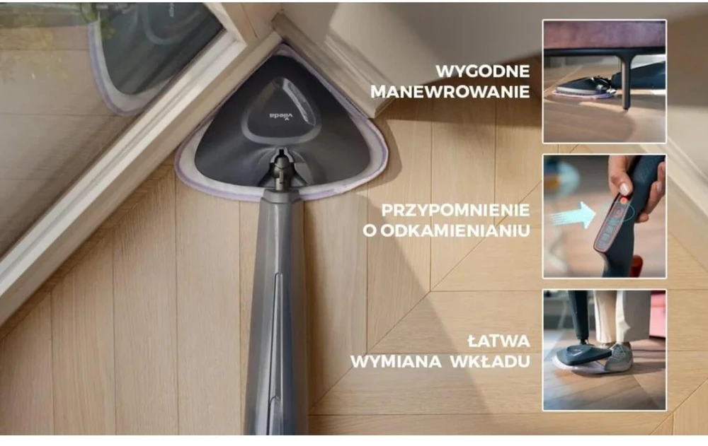 Garinė šluostė Vileda Steam Plus Pro