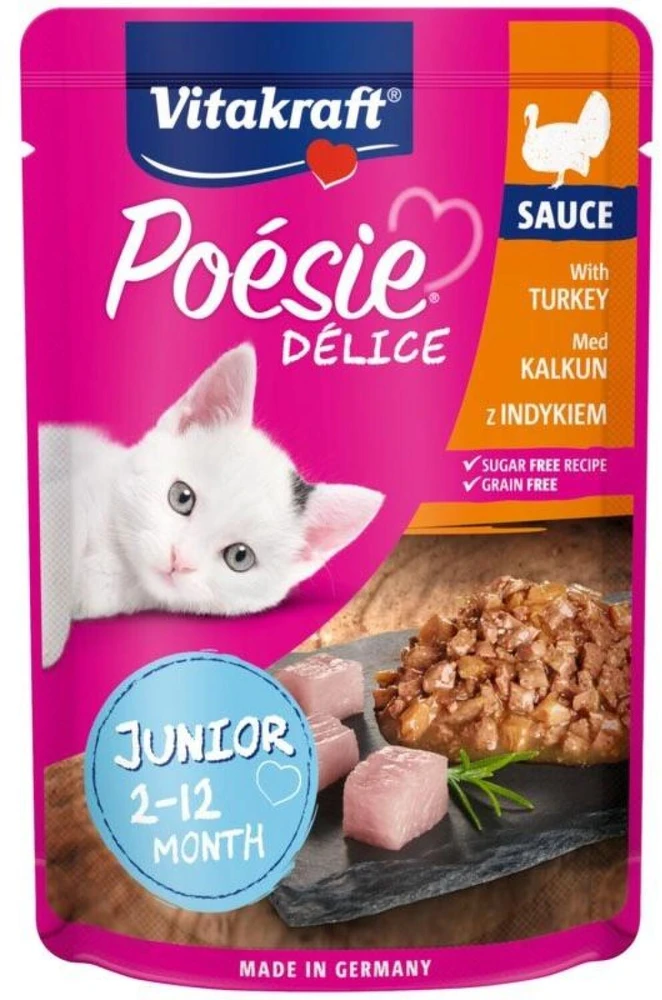 Drėgnas Kačių Maistas - Vitakraft Poesie Delice Junior