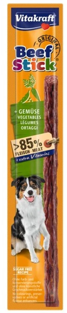 Šunų Skanėstai - Vitakraft Jautienos Lazdelė Su Daržovėmis 12g