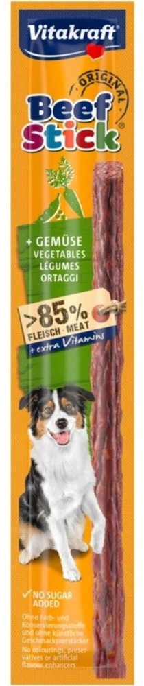 Šunų Skanėstai - Vitakraft Jautienos Lazdelė Su Daržovėmis 12g