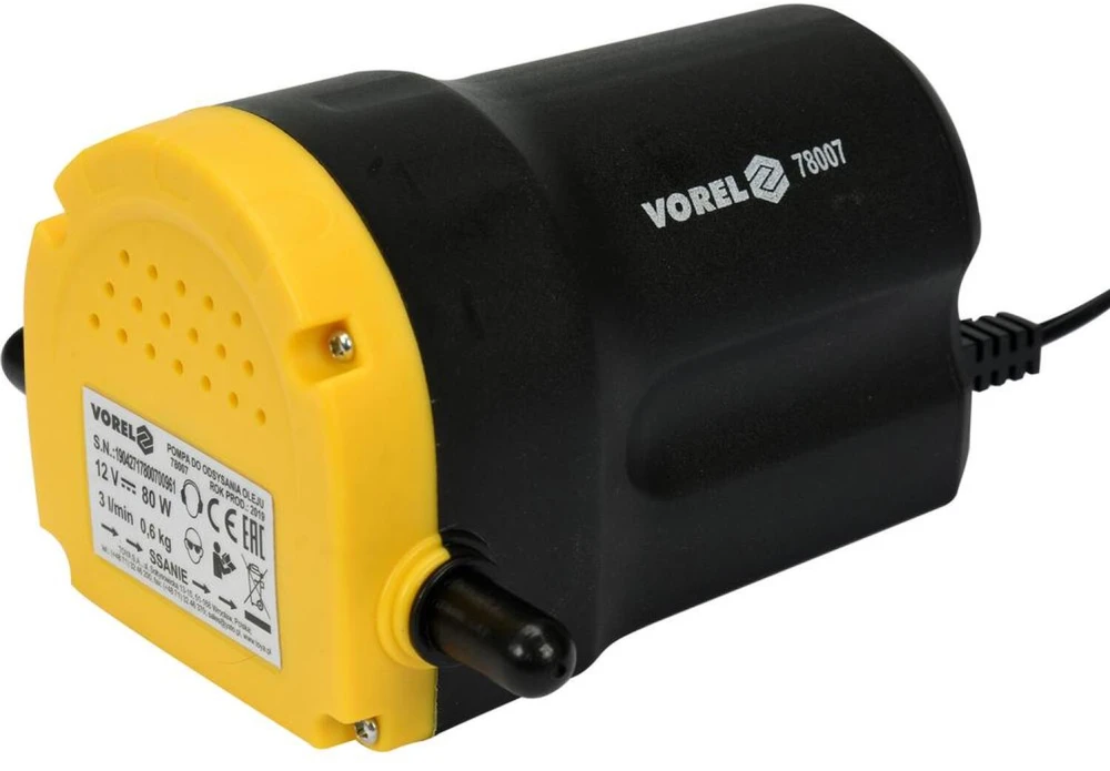 Vorel Toya Sa Poland Elektrinė pompa tepalui/dyzelinui/mazutui ir kt. | 3 l / min | 12V (78007)
