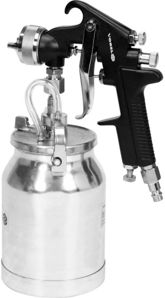 Vorel Toya Sa Poland Dažymo pistoletas | apatinis bakelis | HVLP / 1000 ml | Ø1.8 mm (80903)