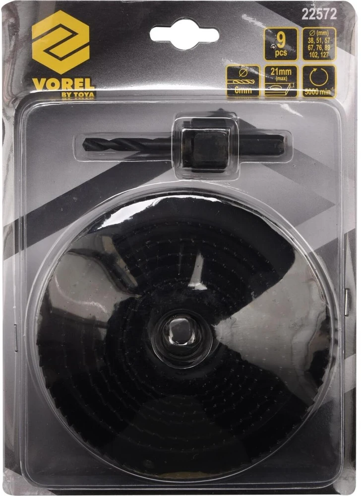 VOREL OTWORNICE TO DREWNA COMPLETE 9 tarpt. 38–127 mm 22572