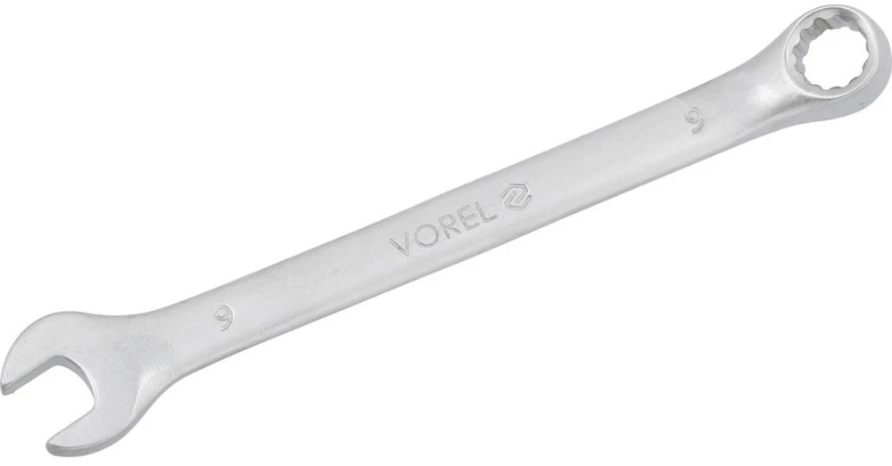 Vorel KOMBINUOTASIS VERŽTAKLIS C-V 9MM SATINAS