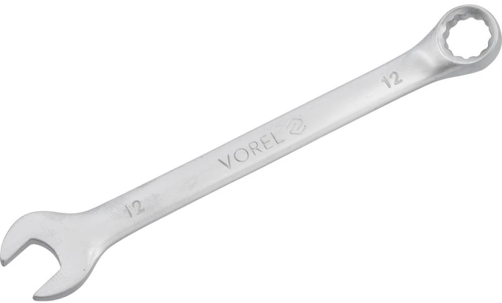 VOREL KOMBINUOTASIS VERŽTAKLIS Cr-V 12mm SATIN 51677
