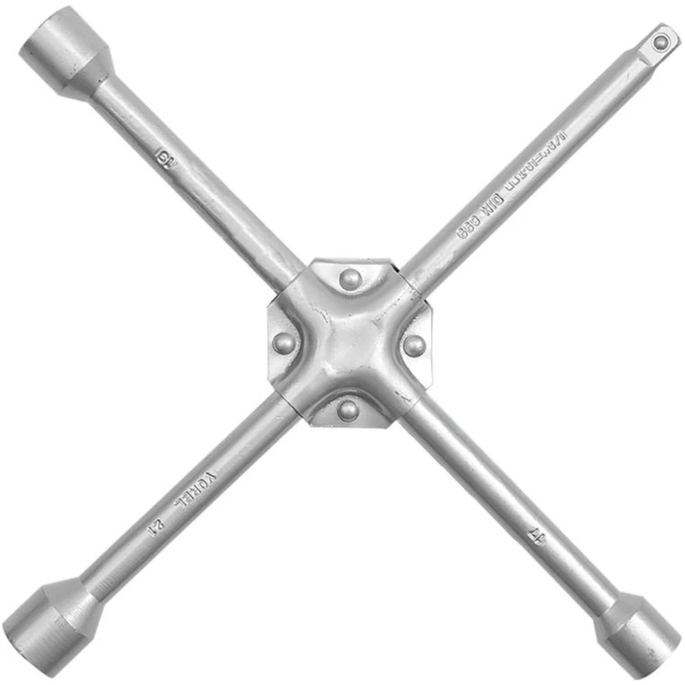 VOREL KLUCZ DO KÓŁ KRZYŻOWY WZMOCNIONY 17x19x21x1/2" 57020