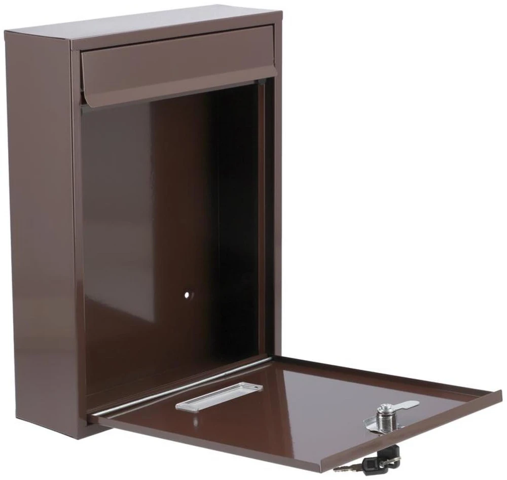 VOREL SKRZYNKA NA LISTY360 x 260 x 80mm BRĄZ 78557