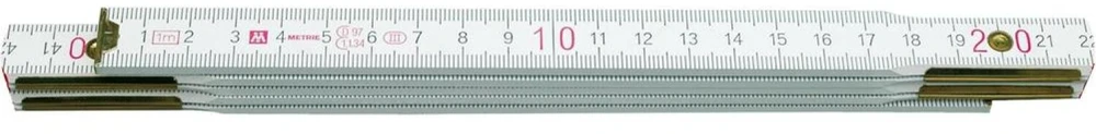 Vorel Toya Sa Poland Medinis sulankstomas metras 1m "PERFECT B" (15005)
