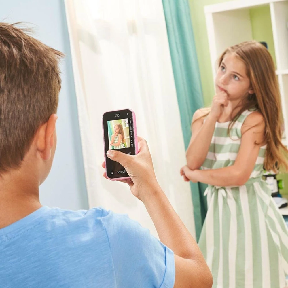 VTech KidiZoom Snap Touch, vaikiškas išmanusis telefonas, 6 m., 130 g, juodas
