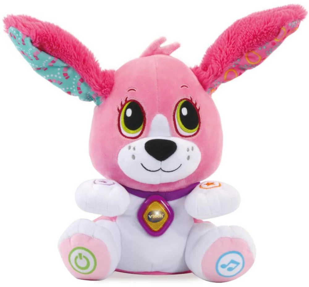 Vtech VTech Talk to Me šuniuko pliušinis žaislas (rožinis)