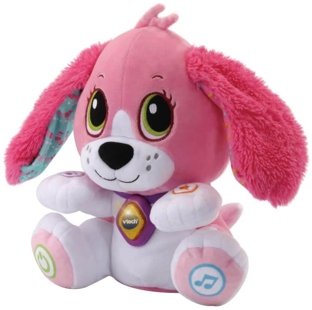 Vtech VTech Talk to Me šuniuko pliušinis žaislas (rožinis)