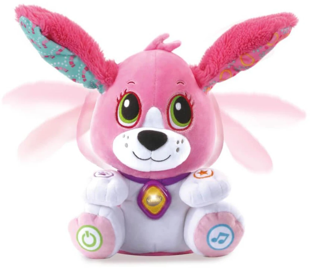 Vtech VTech Talk to Me šuniuko pliušinis žaislas (rožinis)
