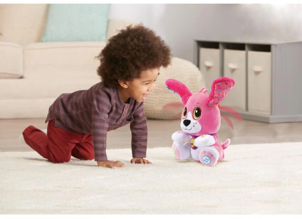 Vtech VTech Talk to Me šuniuko pliušinis žaislas (rožinis)