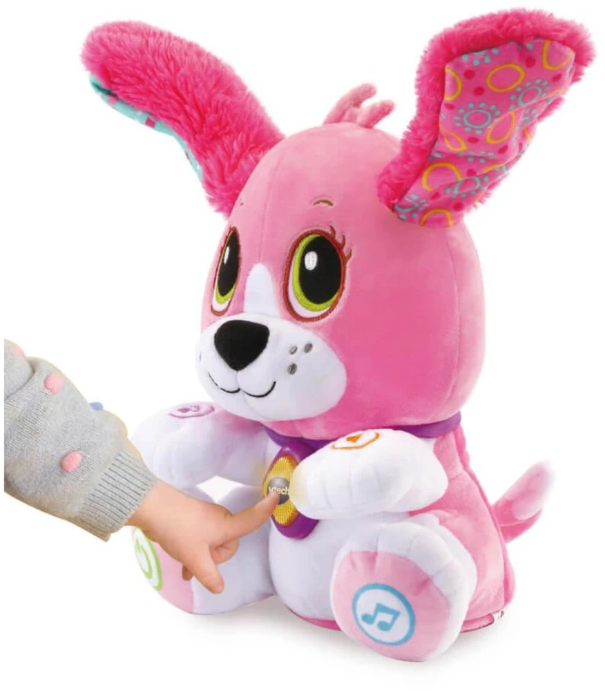 Vtech VTech Talk to Me šuniuko pliušinis žaislas (rožinis)