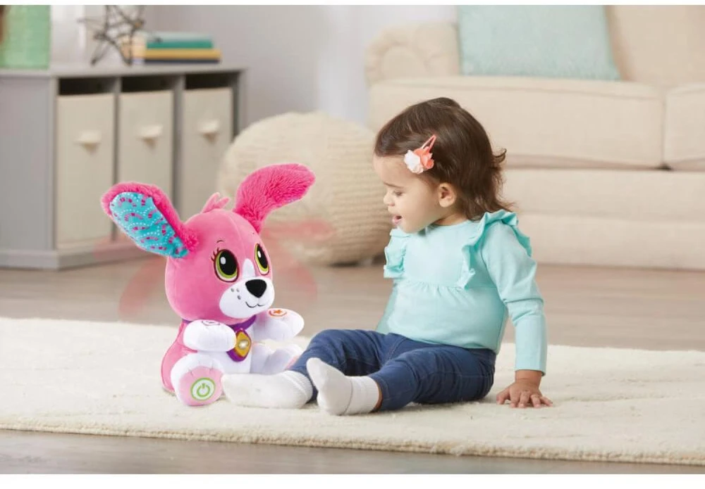 Vtech VTech Talk to Me šuniuko pliušinis žaislas (rožinis)