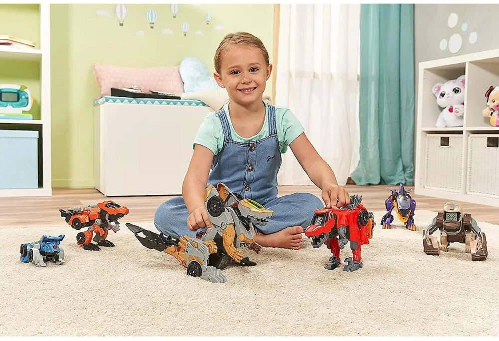 Figūrėlė Vtech Switch & Go Dinos - Fighter Velocirapture play figure