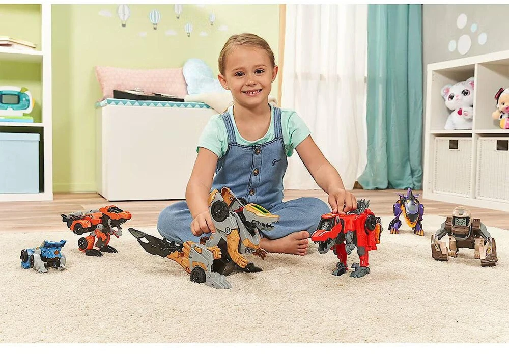 Figūrėlė Vtech Switch & Go Dinos - Fighter Velocirapture play figure