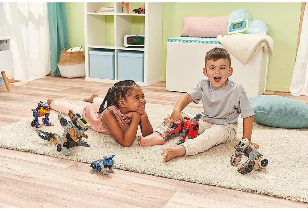 Figūrėlė Vtech Switch & Go Dinos - Fighter Velocirapture play figure