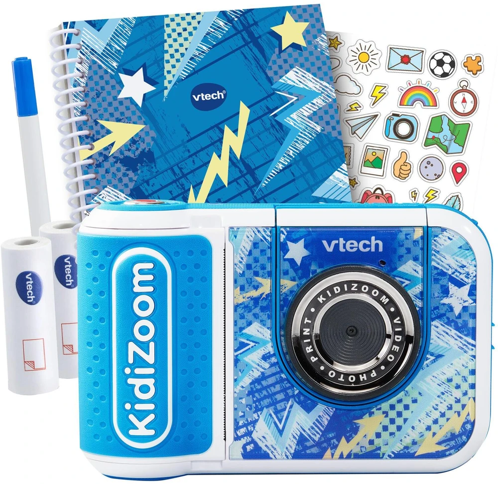 VTech „KidiZoom“ spausdinimo kameros albumo rinkinys, azurblau (80-549134)