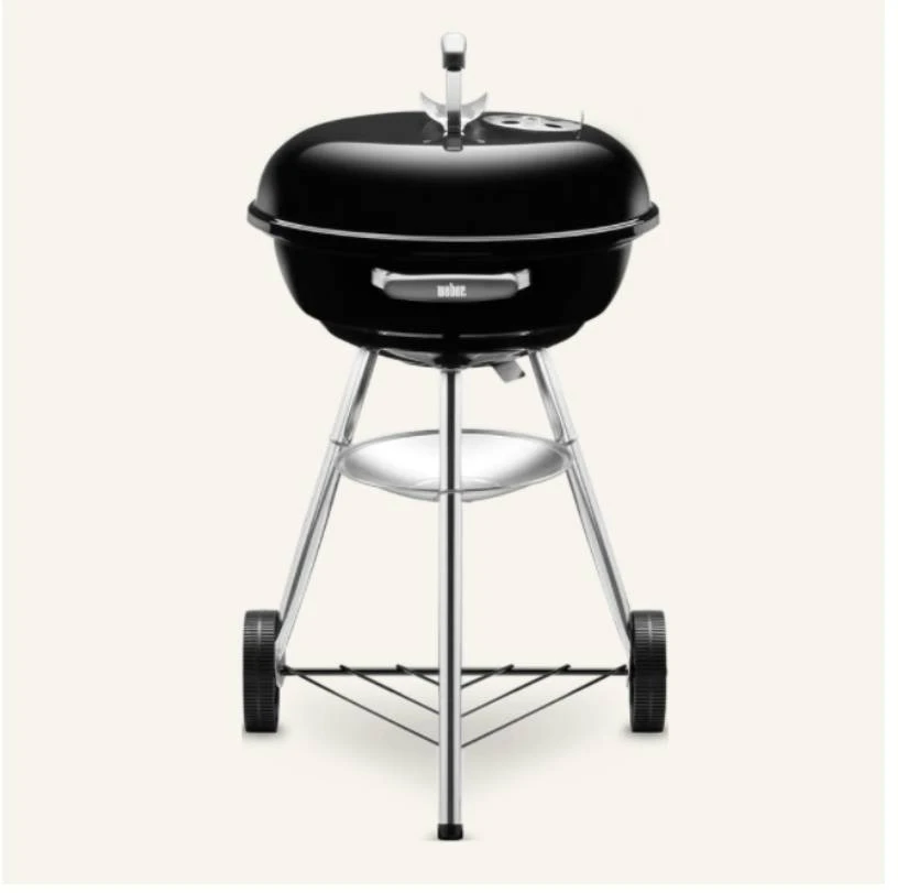 Weber Charcoal Grilis Compact Virdulys 47 cm juodas Juodas (1221004)