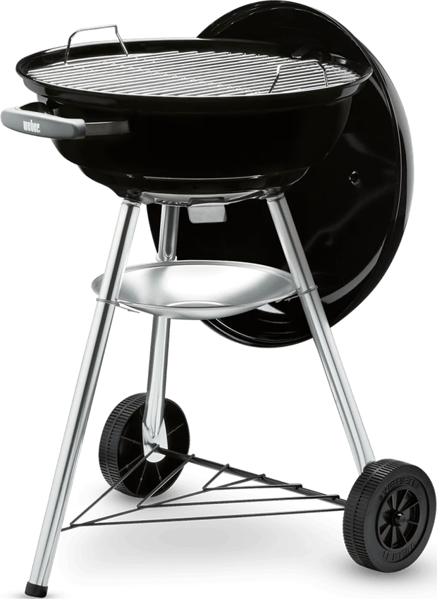 Weber Charcoal Grilis Compact Virdulys 47 cm juodas Juodas (1221004)