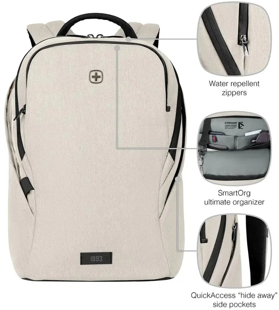 Wenger MX Light 16" (balta)