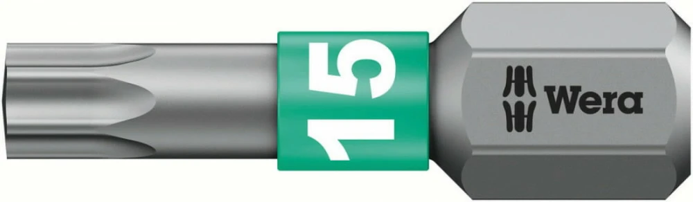 Grąžtas Wera TORX antgaliai, BiTorsion 867/1 BTZ TX 15 x 25 mm