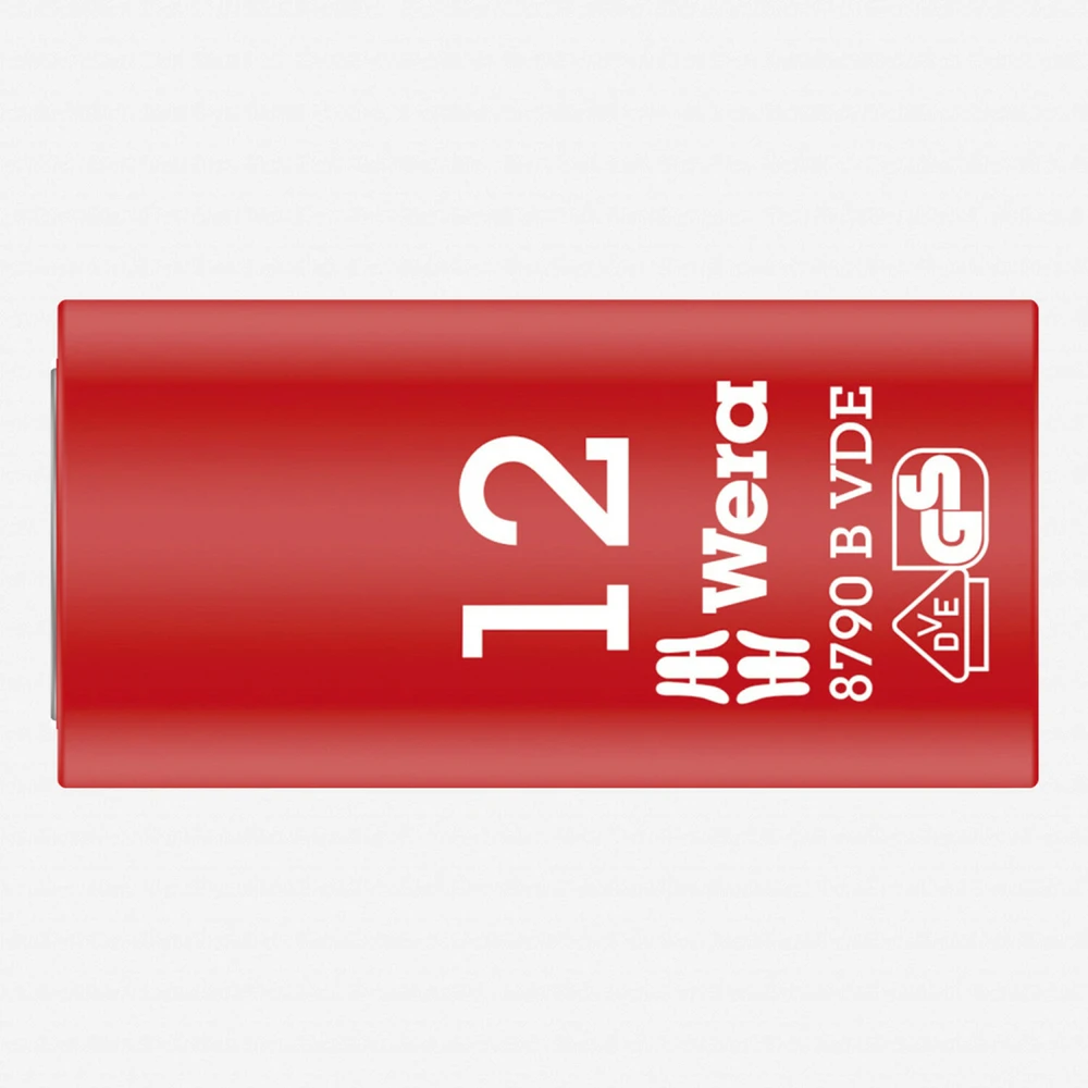 Wera Wera Dviračių lizdas veržliaraktis tiek 12x46 - 8790 B VDE, izoliuotas, su 3 / 8 "vairuoti
