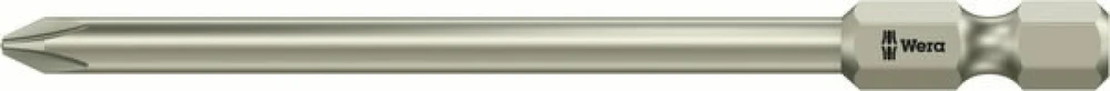 Grąžtas 1/4" nerūdijančio plieno antgalis Phillips varžtams, dydis PH1/89mm WERA [05071081001]