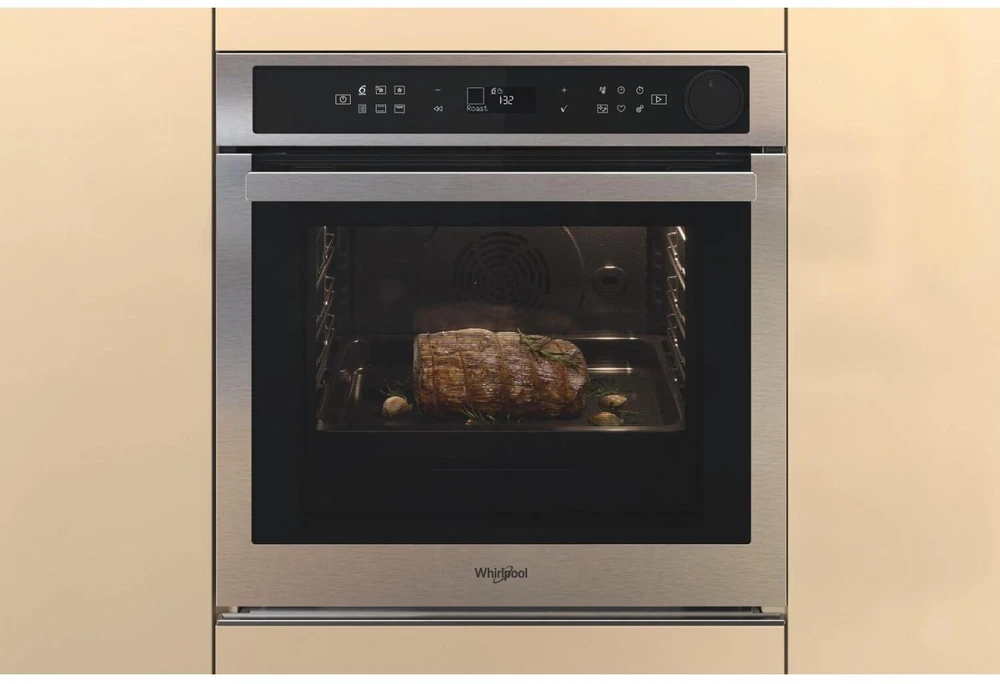 Whirlpool orkaitė | AKZ9S 8271 IX | 73 L | Elektrinis | Hidrolitinė/pirolizė | Elektroninė | Garų funkcija | Aukštis 59,5 cm | Plotis 59,5 cm | Juodas