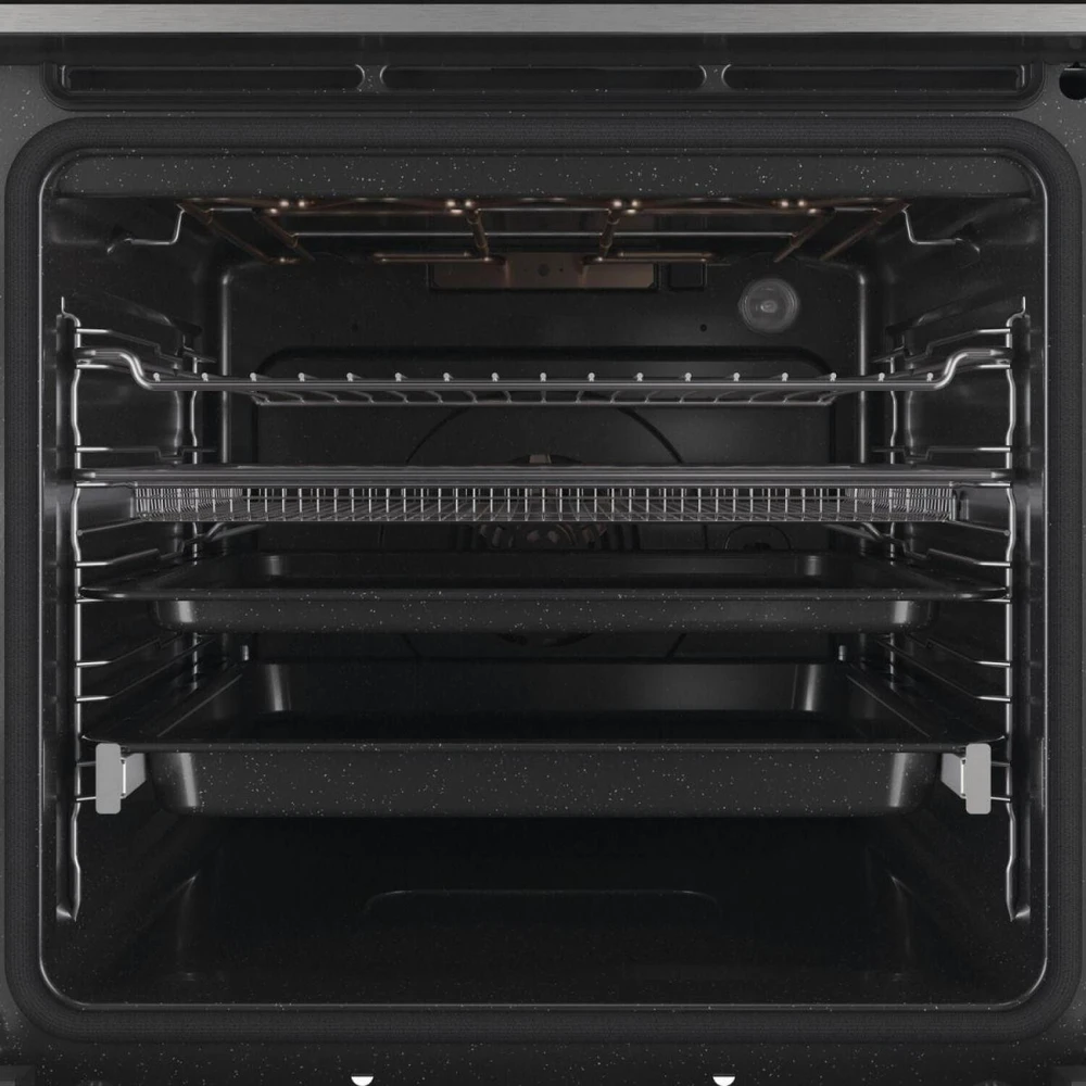 Whirlpool orkaitė | AKZ9S 8271 IX | 73 L | Elektrinis | Hidrolitinė/pirolizė | Elektroninė | Garų funkcija | Aukštis 59,5 cm | Plotis 59,5 cm | Juodas