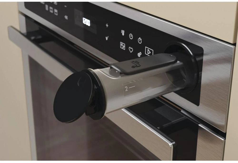 Whirlpool orkaitė | AKZ9S 8271 IX | 73 L | Elektrinis | Hidrolitinė/pirolizė | Elektroninė | Garų funkcija | Aukštis 59,5 cm | Plotis 59,5 cm | Juodas
