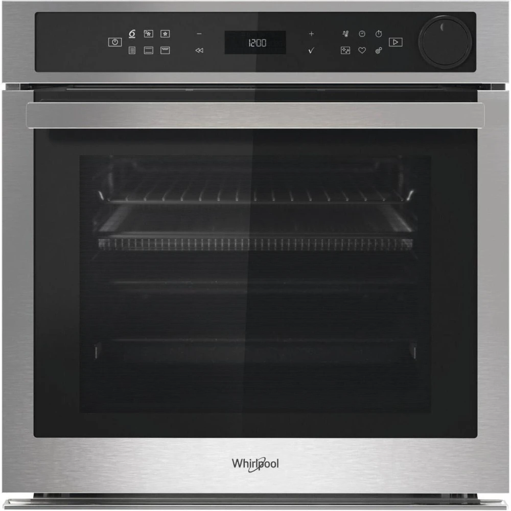 Whirlpool orkaitė | AKZ9S 8271 IX | 73 L | Elektrinis | Hidrolitinė/pirolizė | Elektroninė | Garų funkcija | Aukštis 59,5 cm | Plotis 59,5 cm | Juodas
