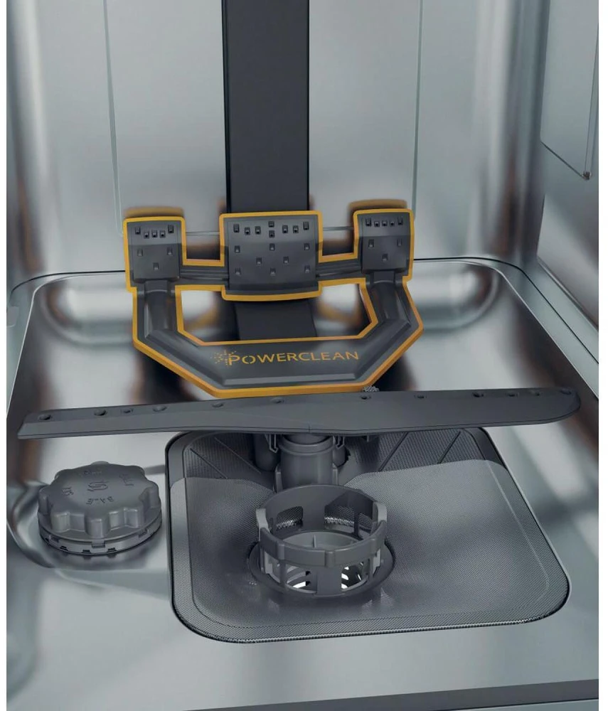 Whirlpool Indaplovė | WH6IC11BS7LA0 | Built-in | Plotis 44.8 cm | Number of place settings 11 | Number of programs 9 | Energy efficiency class C | Ekranas | Juodas