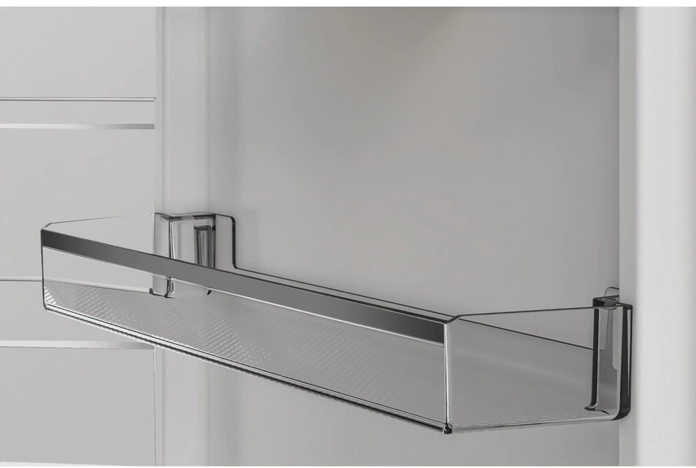 Whirlpool Šaldytuvas | WHK 26364 XP7E | Energy efficiency class B | Free standing | Combi | Height 186.5 cm | No Frost system | Šaldytuvas net capacity 210 L | Šaldiklis net capacity 106 L | 35 dB | Pearl Inox