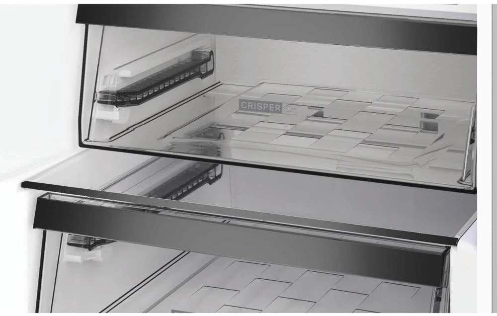 Whirlpool Šaldytuvas | WHK 26402 XP4E | Energijos vartojimo klasė E | Laisvai pastatomas | Kombinuotas | Aukštis 203,5 cm | No Frost sistema | Šaldytuvo neto talpa 249 L | Šaldiklio neto talpa 106 L | Ekranas | 37 dB | Sidabrinė spalva